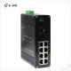 LED Screen Fiber Converter with 1x10G SFP+ Fiber Port + 8 x 10 /100 / 1000M Ethernet RJ45 Ports