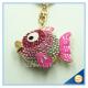 Hot Metal Fish Shape Bag Decoration Charm Keychain Innovative Key Chain For The Key