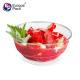 Party supplies BPA FREE 120ml disposable plastic crystal decorative fruit bowl