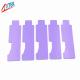 Soft Compressible Violet 4W Thermal Gap Filler 50 shore00 apply for High speed mass storage drives