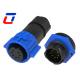 M19 7 Pin Automotive Waterproof Male Female Connector For Low Power Signal
