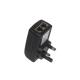 UK Plug PoE Injector Adapter -48V Active Power Over Ethernet Supply for IP Camera, Wireless AP, VoIP Phone