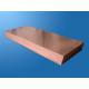 99.99 Pure Flat Sheet Metal / Pure Copper Plate High Yield Strength Automotive
