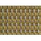 50*100mm Decorative Copper Mesh Customized Crimped Brass Wire Mesh