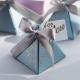 Recyclable Angel Gift Box Square Crossing Candy Dragee Boxes
