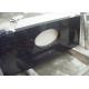 Black Dupont Granite Bathroom Vanity Tops , Granite Overlay Countertops With 1