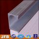 aluminium profile cutting machine anodized silver 3 meter kitchen cabinet aluminium c profile