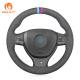 Car Steering Wheel Protecting for BMW 5 Series M F11 F07 6 Series F12 F13 F06 7 Series F01 F02 M5 F10 Black Cover