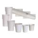 Wholesale custom logo Poly Coating Drink 8oz Customized Disposable Paper Cups