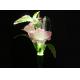 LED Fiber Optic Flower Lamp Outdoor Lamp Floor Socket Flower Head With Hummingbird Luminous Landscape Decorative Lamp