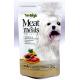 Matte Whiet 45 gram Ziplpock Pouch Plastic Pouches Packaging For Pet Dog Food Bag With Zipper