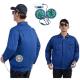 100 Cotton material Cooling Jacket For Humans Durable Windproof