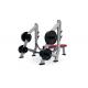Life Fitness Commercial Gym Rack And Olympic Bench Weight Storage Machine