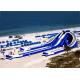 0.55mm PVC Tarpaulin Giant Inflatable Slide For Beach Sports Exciting