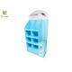 Corrugated Paper Point Of Purchase Display Racks Cardboard Box Shelves For Umbrella