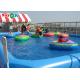 Outdoor Giant Inflatable Sports Games Square Inflatable Swimming Pool For Kids