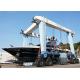 120 Ton Harbour Port Rubber Wheel Boat Hoist Crane 5m-110m Span