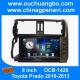 Ouchuangbo car multimedia gps radio stereo Toyota Prado 2010-2013 support iPod USB BT SD