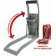 Wall Mount Easy Pull Lever Quality Made Save Room Steel Can Crusher