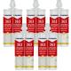 Non Toxic Sanded Epoxy Grout Caulk Sealant Mildew Resistant For Residential