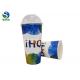 Odorless Biodegradable Single Wall Paper Coffee Cups PLA Lining Customized Cup Style