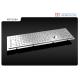 Information Kiosk Stainless Steel IP65 Metal Keyboard with Trackball and Numeric Keypad