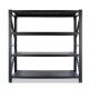 200KG 1000MM Commercial Warehouse Shelving Systems Metal Moveable Storage Shelves