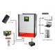 Low Frequency Off Grid Hybrid Solar System 3KVA 2.4KW For Smart House