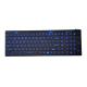 WEEE hygiene medical silicone keyboard with backlit numbers
