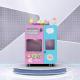 700W-2500W Robot Cotton Candy Vending Machine 350Kg Wireless Remote