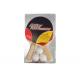 5MM Plywood Table Tennis Set with 2 Rackets and 3 Balls for Family Recreation