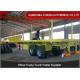 Three Axles 40 Feet Flatbed Container Trailer With Upright Front Board Trailer