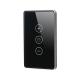 Glomarket Digital Smart Switch Light Wifi Dimmer Wireless Glass Touch Wall Light Switch Panel Tuya Remote Control With Alexa