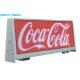 Taxi Top LED Sign P5 Double Sided Car Roof LED Screen 960x320mm Aluminum Waterproof Cabinet 3G/4G WiFi