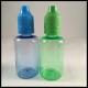 30ml Green Plastic Bottles PET Dropper Bottles Juice Oil Bottles With Childproof