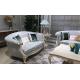 Luxury Classical Antique High End New Design Fabric Living Room Sofa Set