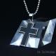 Fashion Top Trendy Stainless Steel Cross Necklace Pendant LPC50
