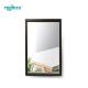 32inch Gold Frame Mirror LCD Display 700nits Mirror Digital Signage for Hotels
