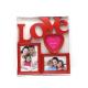Plastic Material Gallery Wall Picture Frames , Wall Hanging Photo Frames