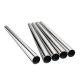 Thickness 0.5 - 50mm SS Steel Pipes With BA Surface Finish Round Shape