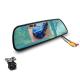 Waterproof Night Vision 1080p Backup Camera and Rear View Mirror with 5 Inch LCD Monitorr/ Remote Control