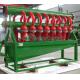 API Oilfield Desilter Hydrocyclone For Mud Cleaning System 1950kg Weight