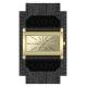 Rectangle Unisex Woman's Wrist Watch , 2 Layer Dial Fashionable Watches For Women
