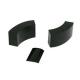 Arc Segment Motor Magnets with Black Epoxy Coating