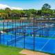 Visible Padel LED Tennis Court Wheelchair Accessible With Artificial Grass