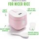 Compact Size Easy to amp Clean Fuzzy Logic Technology for Perfectly Cooked Rice Every Time