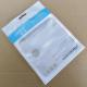 Hanging Hook Zipper Cable Organizer Bags | Clear Window, Durable & Reusable | Perfect for Tech Accessories, Travel, Office