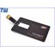 Plastic Credit Card 64GB Usb Flash Disk with Free Company Design Printing