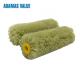 Polyester Small Roller Brush , 6mm Core Dia Green Little Paint Rollers