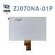 ZJ070NA-01P  Innolux 7.0 1024(RGB)×600, 500 cd/m² 75/75/70/75 INDUSTRIAL LCD DISPLAY